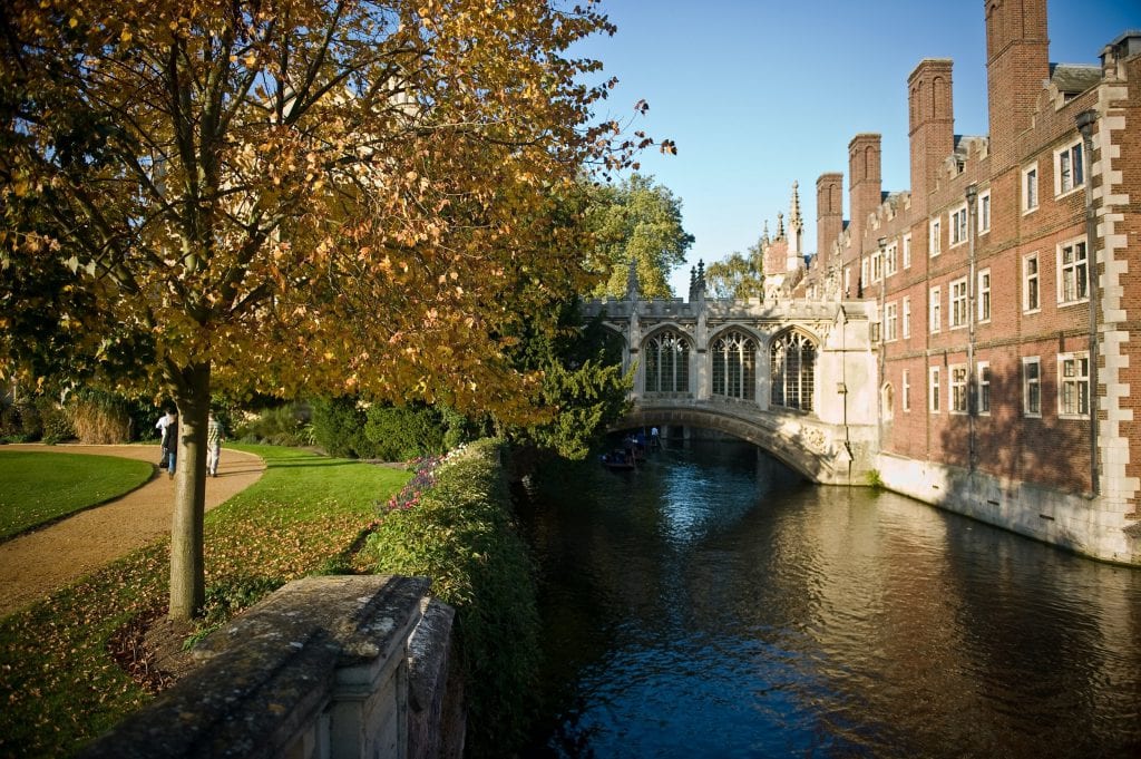 Bridge of Sighs over the River Cam