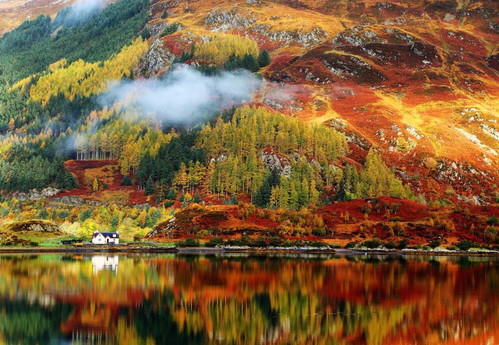 Scotland autumn road trip