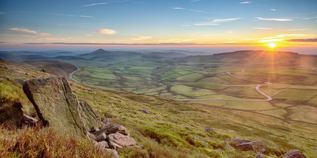 Cat and Fiddle Road, Cheshire